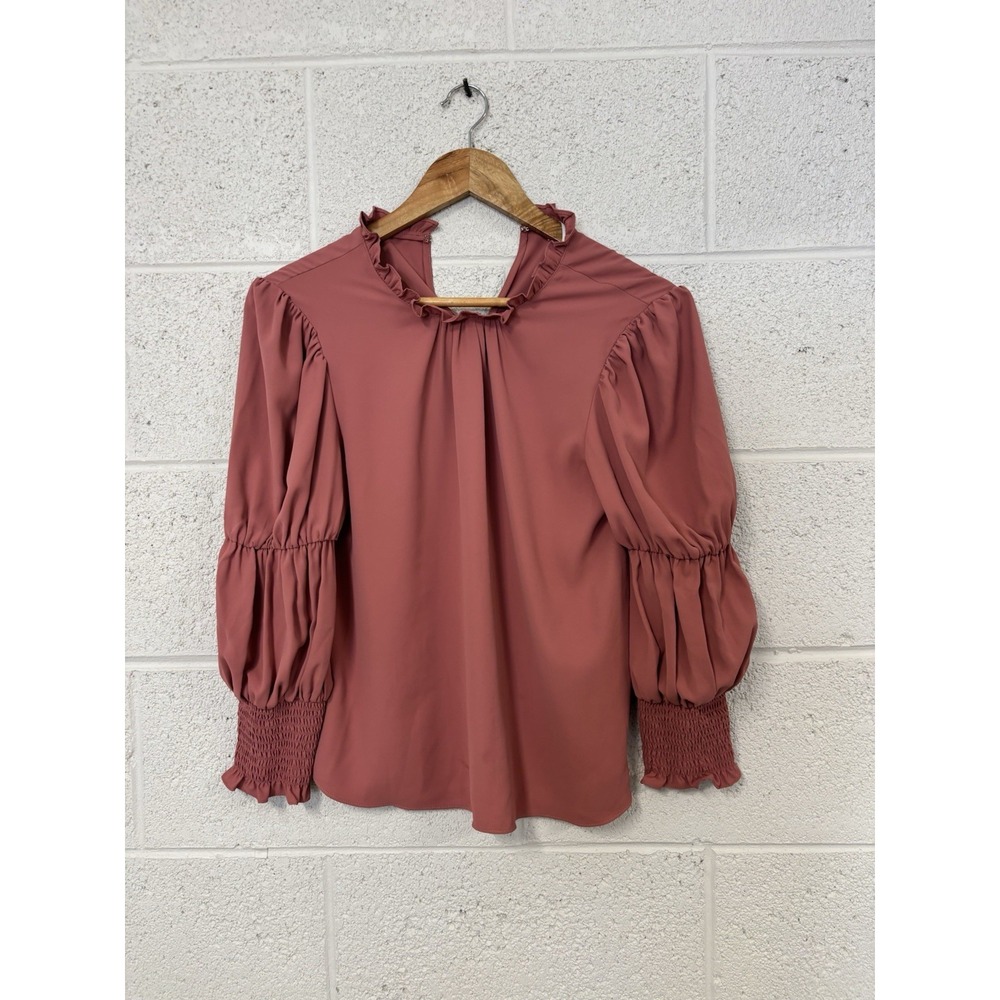 Amanda Uprichard Pink Dionne Top Women's Small Retail $260